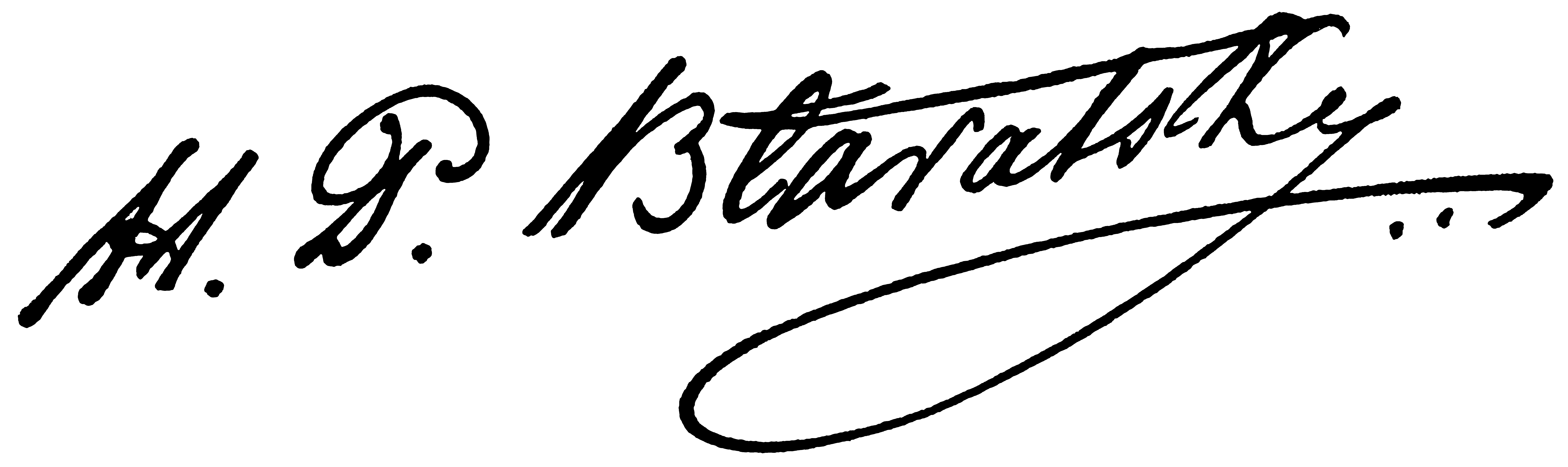 HOBlavatsky Unterschrift